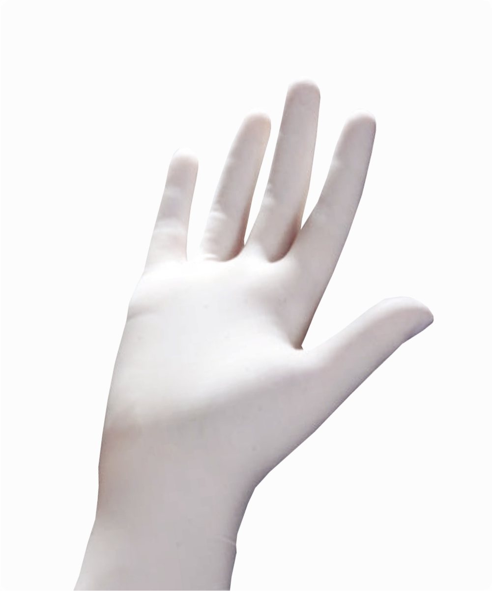 Luva de látex sem pó  P